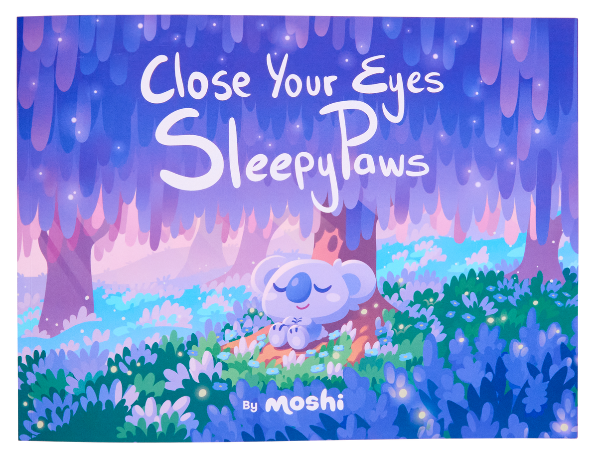 Close Your Eyes, SleepyPaws - Softcover Story Book