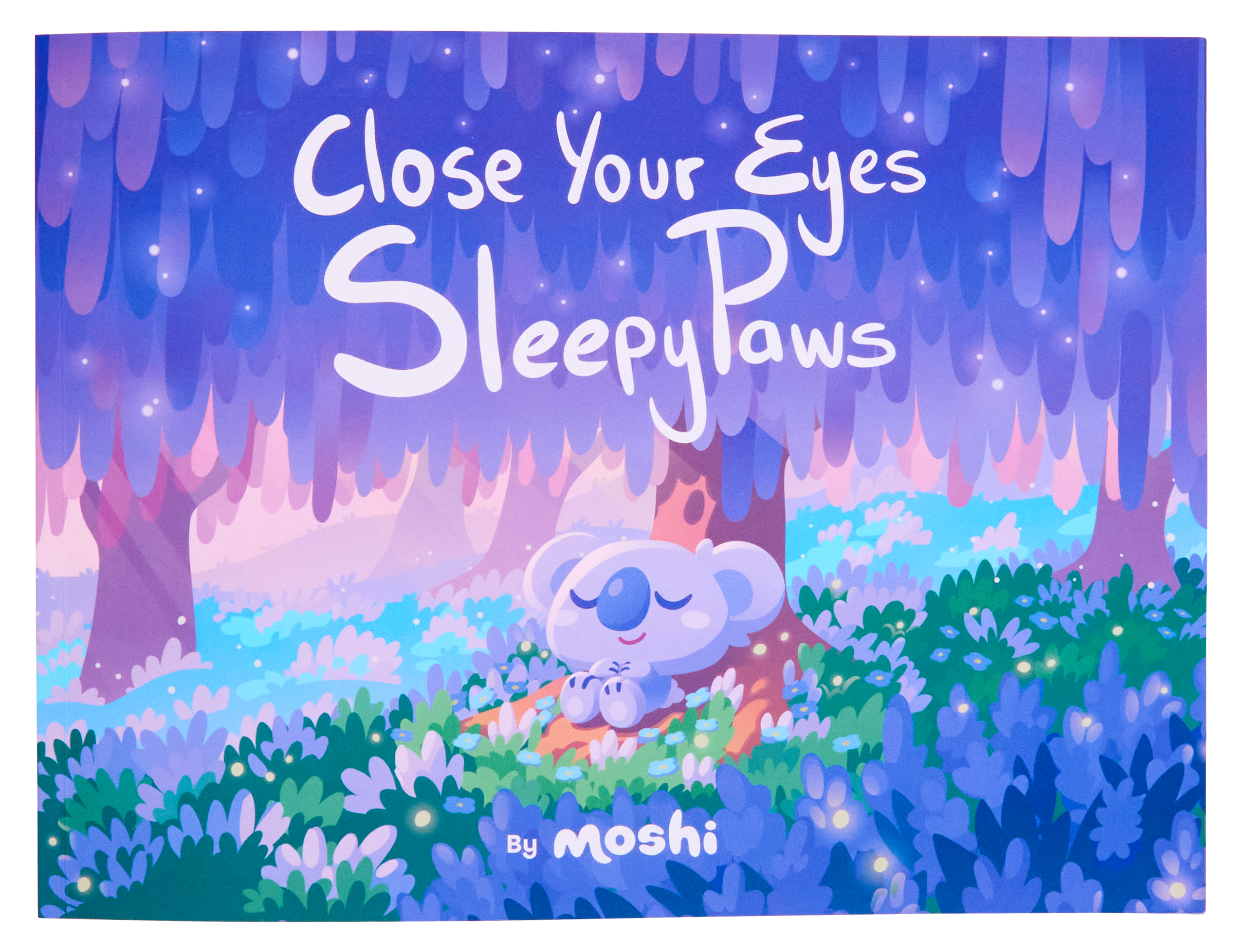 Close Your Eyes, SleepyPaws - Softcover Story Book