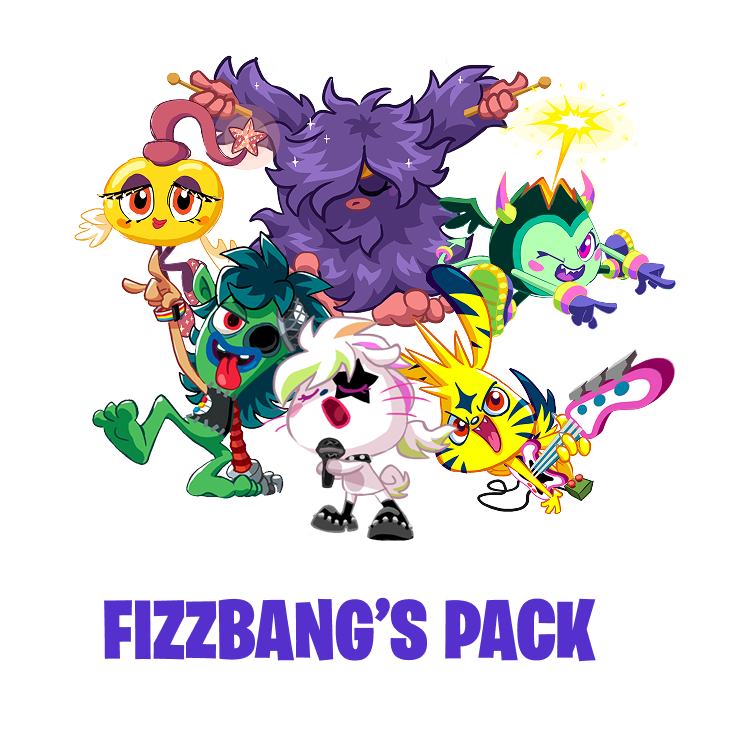 Moshi Monsters - Fizzbang's Pack