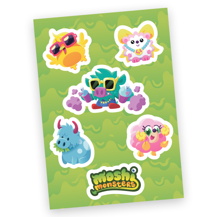 Moshling Farm Sticker Pack