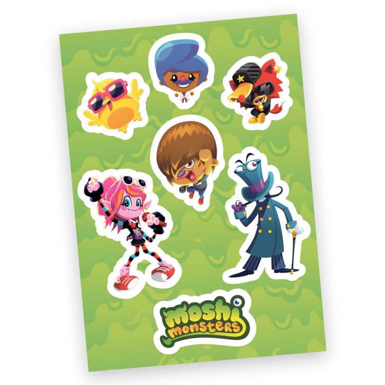 Gooperstars Sticker Pack